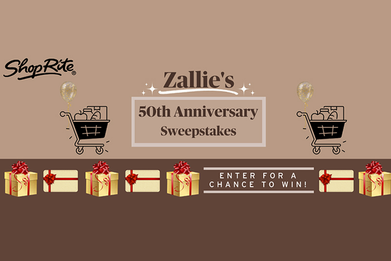 Zallie’s 50th Anniversary Sweepstakes