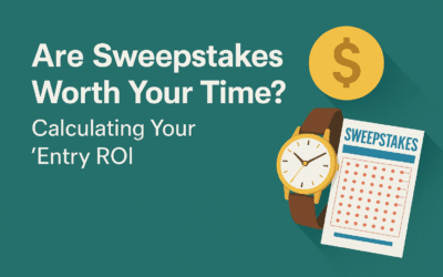 Are Sweepstakes Worth Your Time? Calculating Your ‘Entry ROI’