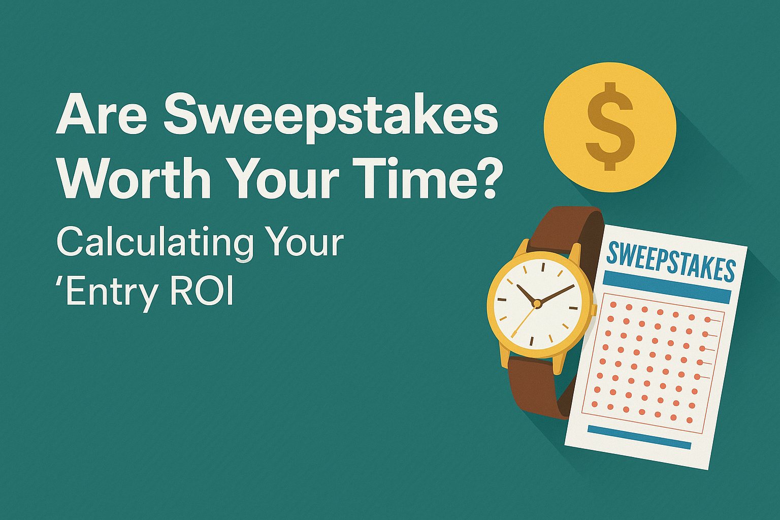 Are Sweepstakes Worth Your Time? Calculating Your ‘Entry ROI’
