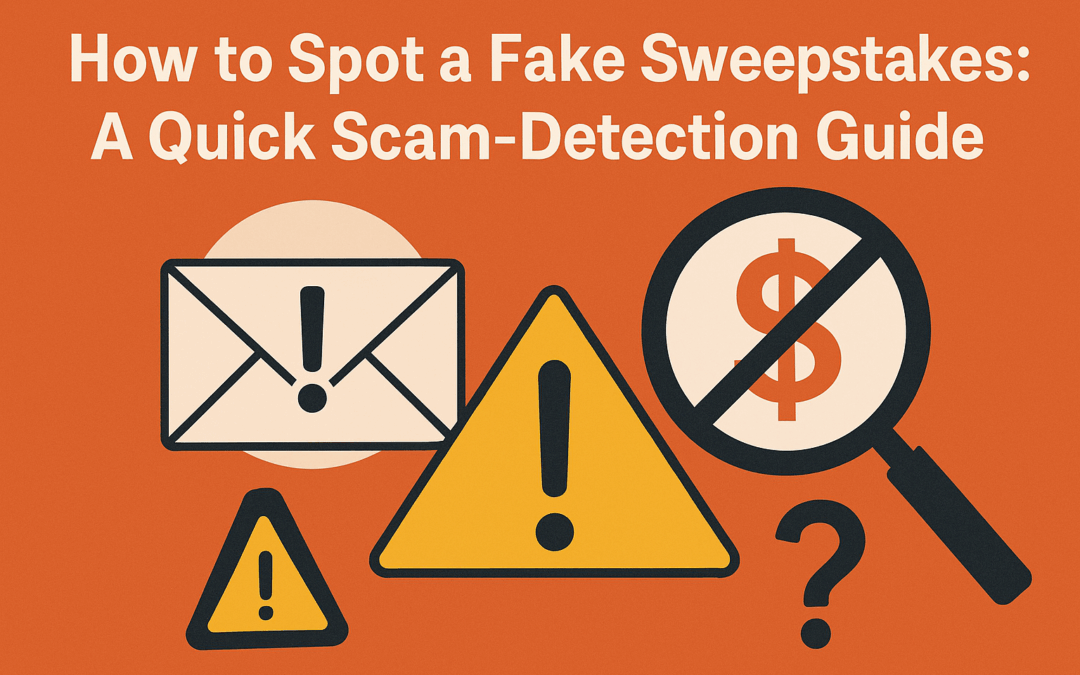 How to Spot a Fake Sweepstakes: A Quick Scam-Detection Guide