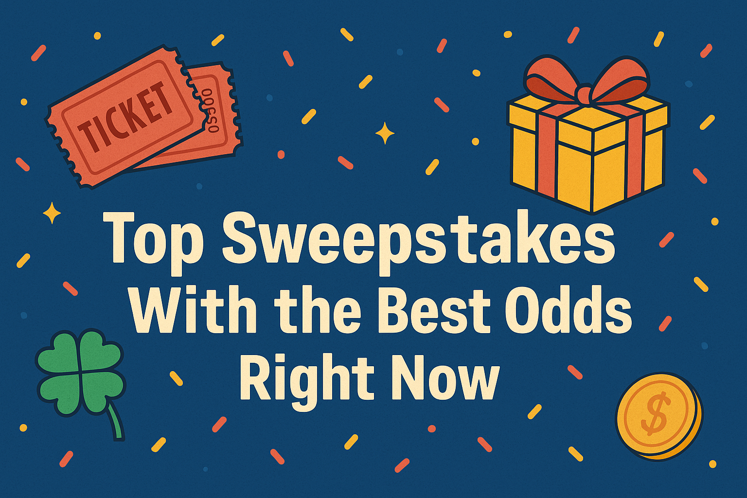 Top 10 Sweepstakes With the Best Odds Right Now